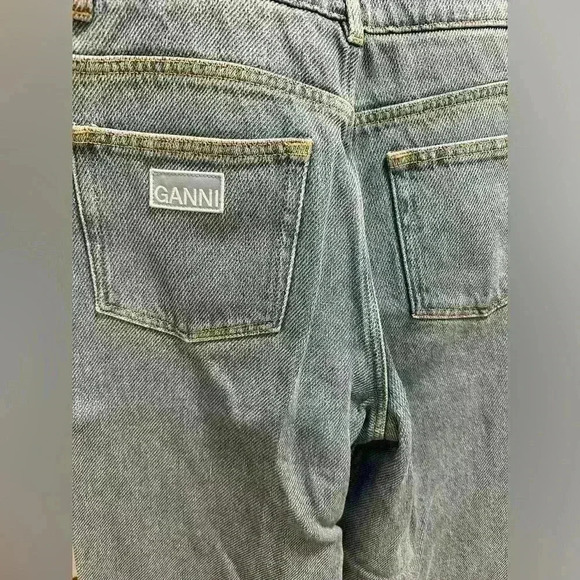 Ganni Re Cut Wide Leg Jeans - Picture 6 of 9